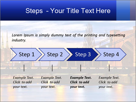 Dusk In Wroclaw: Grunwaldzki Bridge And Cathedral Amongst The Most Iconic Buildings Google Slides Theme - Slide 4