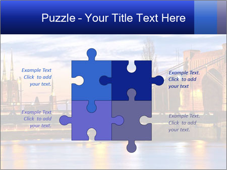 Dusk In Wroclaw: Grunwaldzki Bridge And Cathedral Amongst The Most Iconic Buildings Google Slides Theme - Slide 43