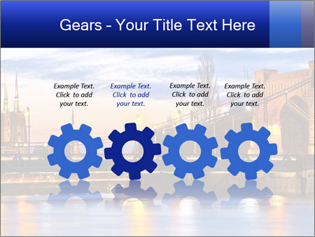 Dusk In Wroclaw: Grunwaldzki Bridge And Cathedral Amongst The Most Iconic Buildings Google Slides Theme - Slide 48