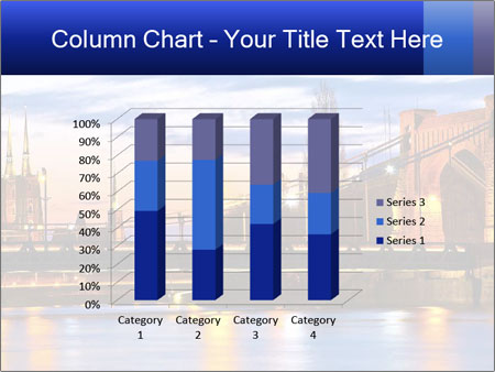 Dusk In Wroclaw: Grunwaldzki Bridge And Cathedral Amongst The Most Iconic Buildings Google Slides Theme - Slide 50