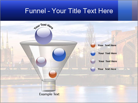 Dusk In Wroclaw: Grunwaldzki Bridge And Cathedral Amongst The Most Iconic Buildings Google Slides Theme - Slide 63