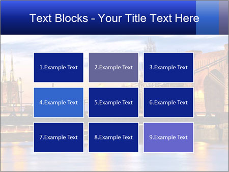 Dusk In Wroclaw: Grunwaldzki Bridge And Cathedral Amongst The Most Iconic Buildings Google Slides Theme - Slide 68