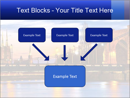Dusk In Wroclaw: Grunwaldzki Bridge And Cathedral Amongst The Most Iconic Buildings Google Slides Theme - Slide 70