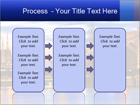 Dusk In Wroclaw: Grunwaldzki Bridge And Cathedral Amongst The Most Iconic Buildings Google Slides Theme - Slide 86