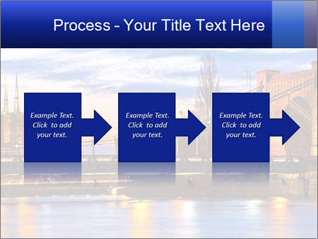 Dusk In Wroclaw: Grunwaldzki Bridge And Cathedral Amongst The Most Iconic Buildings Google Slides Theme - Slide 88