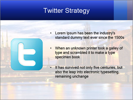 Dusk In Wroclaw: Grunwaldzki Bridge And Cathedral Amongst The Most Iconic Buildings Google Slides Theme - Slide 9