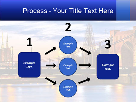 Dusk In Wroclaw: Grunwaldzki Bridge And Cathedral Amongst The Most Iconic Buildings Google Slides Theme - Slide 92