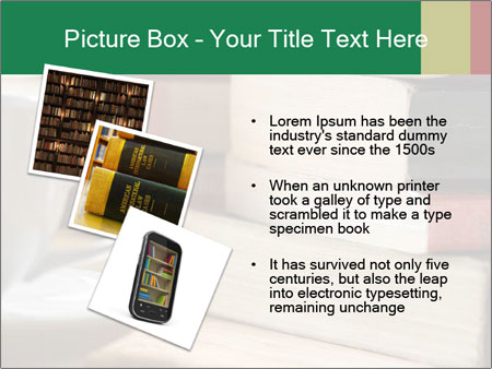 Table Stacked With Read Books - Organized Book Pile After Reading Session Google Slides Theme - Slide 17