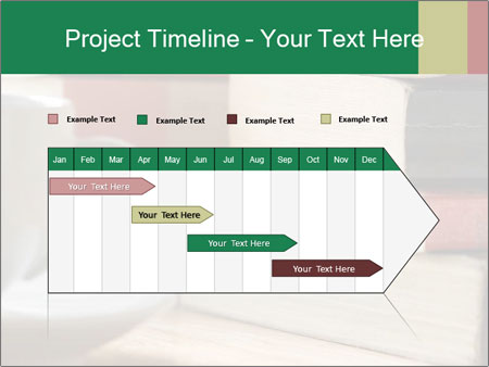 Table Stacked With Read Books - Organized Book Pile After Reading Session Google Slides Theme - Slide 25