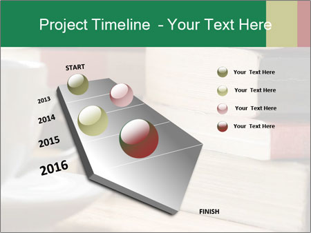 Table Stacked With Read Books - Organized Book Pile After Reading Session Google Slides Theme - Slide 26