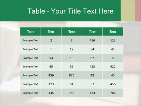 Table Stacked With Read Books - Organized Book Pile After Reading Session Google Slides Theme - Slide 55