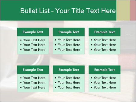 Table Stacked With Read Books - Organized Book Pile After Reading Session Google Slides Theme - Slide 56