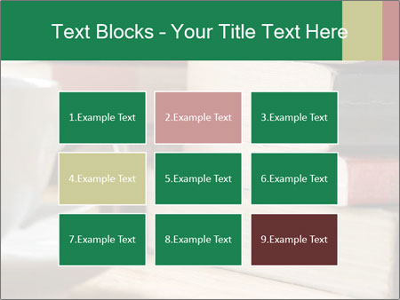 Table Stacked With Read Books - Organized Book Pile After Reading Session Google Slides Theme - Slide 68