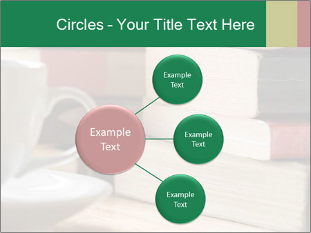 Table Stacked With Read Books - Organized Book Pile After Reading Session Google Slides Theme - Slide 79