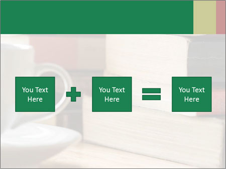 Table Stacked With Read Books - Organized Book Pile After Reading Session Google Slides Theme - Slide 95