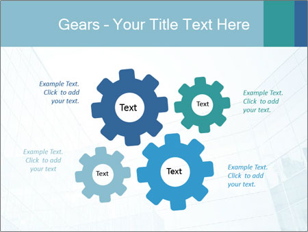 A blue glass building powerpoint presentation Google Slides Theme - Slide 47