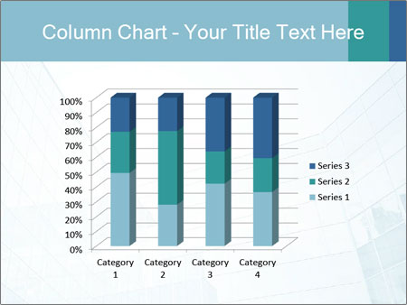 A blue glass building powerpoint presentation Google Slides Theme - Slide 50