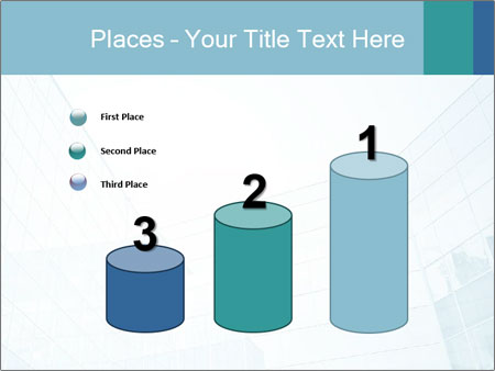 A blue glass building powerpoint presentation Google Slides Theme - Slide 65