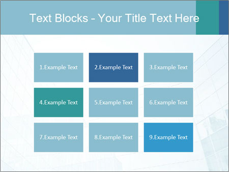 A blue glass building powerpoint presentation Google Slides Theme - Slide 68