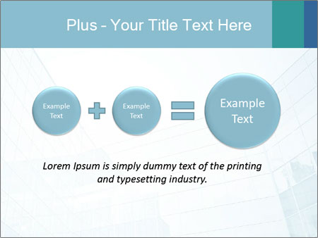 A blue glass building powerpoint presentation Google Slides Theme - Slide 75