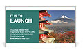 Chureito Pagoda Offers Stunning View Of Mt. Fuji From Behind Business Card Template