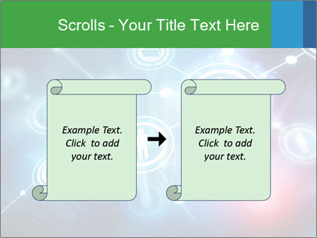 Illustration Of Connected People In A Network Community. Google Slides Theme - Slide 74