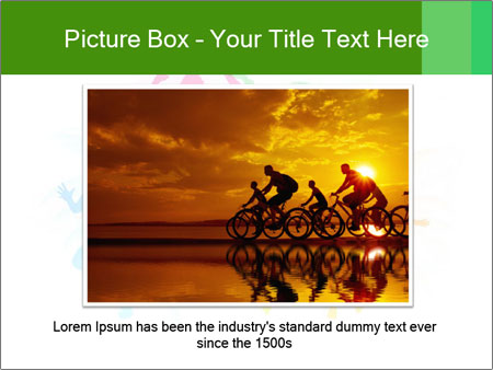 Vector Illustration Of People Jumping In Style - Creative And Modern Design Google Slides Theme - Slide 15