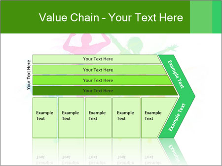 Vector Illustration Of People Jumping In Style - Creative And Modern Design Google Slides Theme - Slide 27