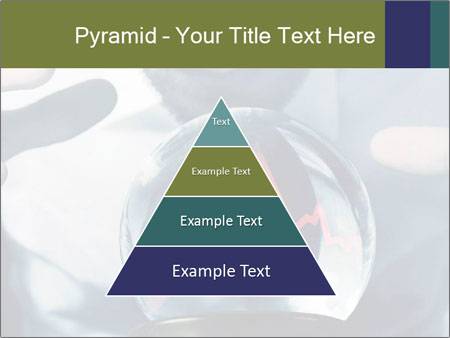 A man holding a glass ball with a red arrow on it Google Slides Theme - Slide 30