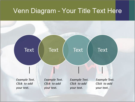 A man holding a glass ball with a red arrow on it Google Slides Theme - Slide 32