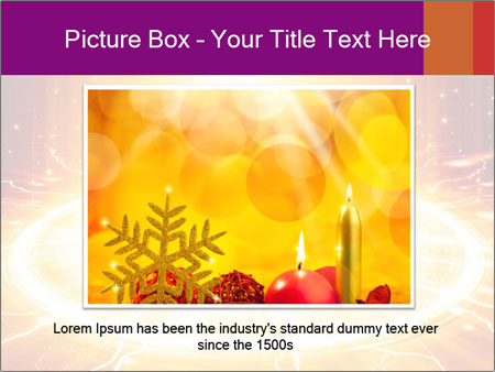 Fantastic Teleport: Abstract Background With Big Bright Circles Of Orange Light - Great For Design Projects! Google Slides Theme - Slide 15