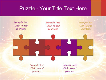 Fantastic Teleport: Abstract Background With Big Bright Circles Of Orange Light - Great For Design Projects! Google Slides Theme - Slide 41