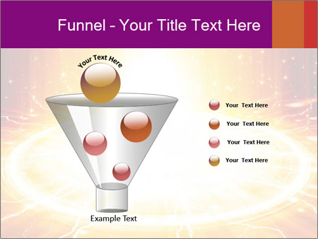 Fantastic Teleport: Abstract Background With Big Bright Circles Of Orange Light - Great For Design Projects! Google Slides Theme - Slide 63