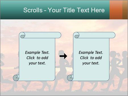 Sunset Running: The Perfect Motion For Your Workout Routine. Google Slides Theme - Slide 74