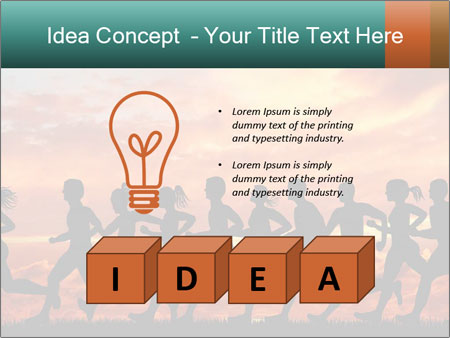 Sunset Running: The Perfect Motion For Your Workout Routine. Google Slides Theme - Slide 80