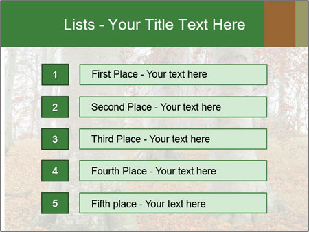 Captivating Autumn Image Of A Majestic Tree Google Slides Theme - Slide 3