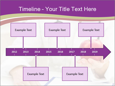Hand Of Female Doctor Holding A Red Apple In Close-Up View. Google Slides Theme - Slide 28