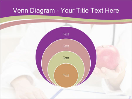Hand Of Female Doctor Holding A Red Apple In Close-Up View. Google Slides Theme - Slide 34