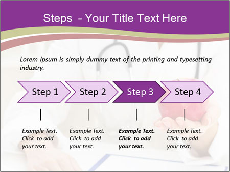 Hand Of Female Doctor Holding A Red Apple In Close-Up View. Google Slides Theme - Slide 4