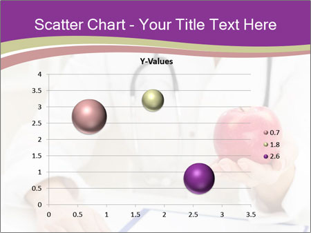 Hand Of Female Doctor Holding A Red Apple In Close-Up View. Google Slides Theme - Slide 49