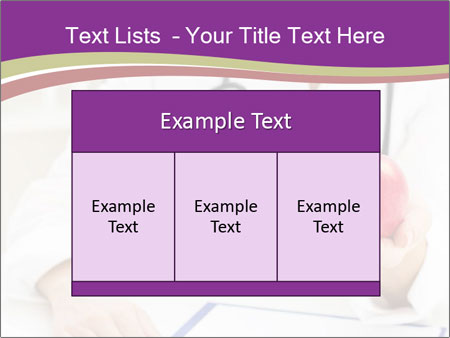 Hand Of Female Doctor Holding A Red Apple In Close-Up View. Google Slides Theme - Slide 59