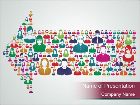 Unified Crowd Progressing Together: A Display Of Unity Google Slides Theme - Slide 1