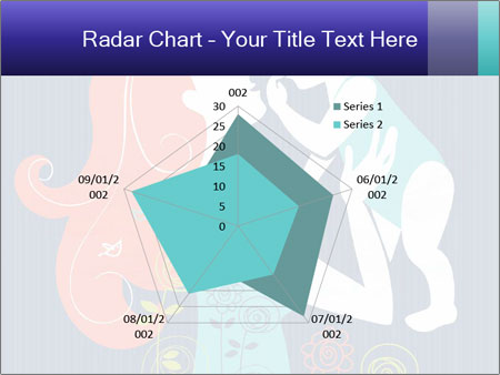 Happy Mother's Day Card With Floral Background Featuring Mother And Baby Silhouette Google Slides Theme - Slide 51