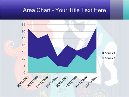 Happy Mother's Day Card With Floral Background Featuring Mother And Baby Silhouette Google Slides Theme - Slide 53