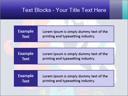 Happy Mother's Day Card With Floral Background Featuring Mother And Baby Silhouette Google Slides Theme - Slide 58