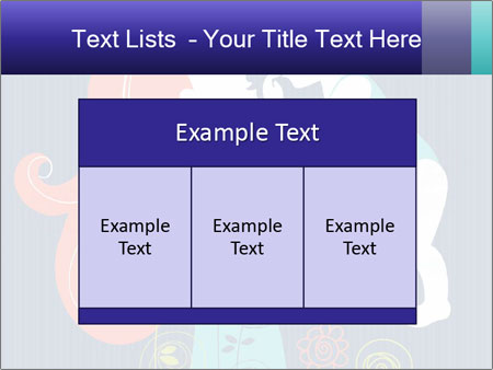 Happy Mother's Day Card With Floral Background Featuring Mother And Baby Silhouette Google Slides Theme - Slide 59