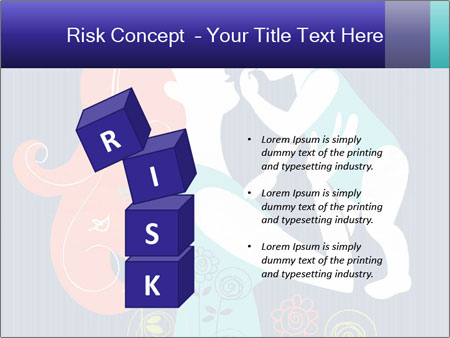 Happy Mother's Day Card With Floral Background Featuring Mother And Baby Silhouette Google Slides Theme - Slide 81