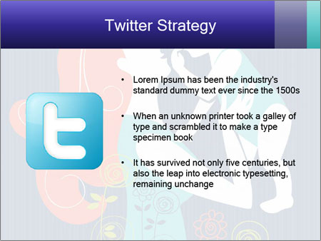 Happy Mother's Day Card With Floral Background Featuring Mother And Baby Silhouette Google Slides Theme - Slide 9