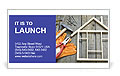 Background And Tools For Home Construction And Renovation: An Abstract Overview. Business Card Template