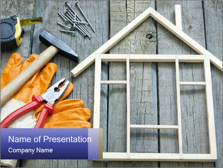 Background And Tools For Home Construction And Renovation: An Abstract Overview. Google Slides Theme